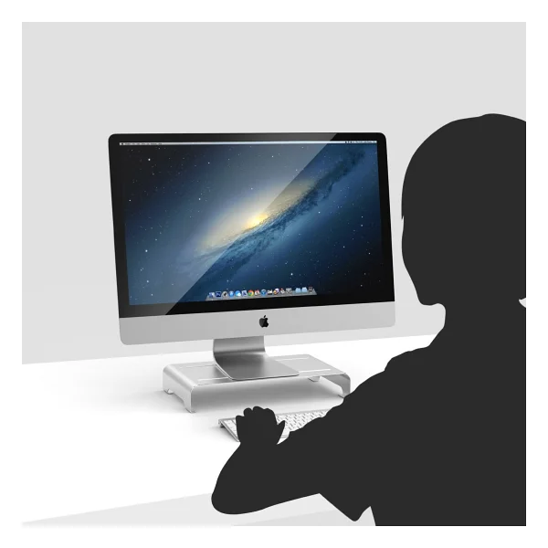 Weather Forecast Aliminyum Laptop Ekran Monitör Notebook Yükseltici Tutucu Cin275 - Görsel 4