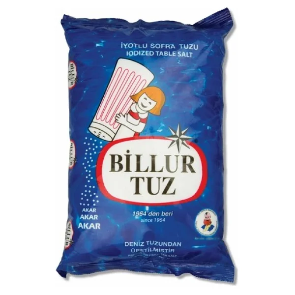 Billur İyotlu 3 Kg Tuz - Görsel 2