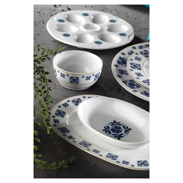 Kütahya Porselen Leonberg 22 Parça 10397 Desen Brunch Set - Görsel 3
