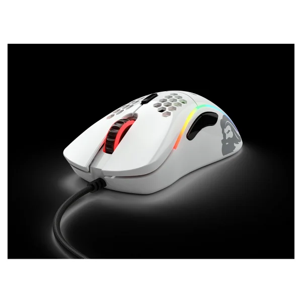 Glorious Model D Gd-Whıte Mat Beyaz RGB Ergonomik Optik Kablolu Oyuncu Mouse - Görsel 7