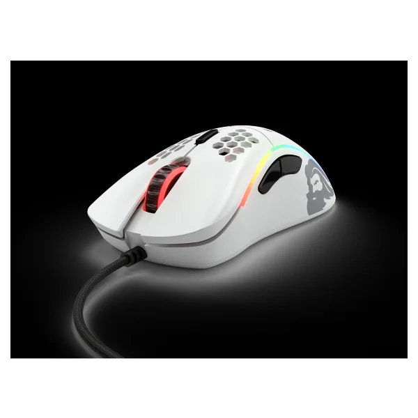 Glorious Model D Gd-Whıte Mat Beyaz RGB Ergonomik Optik Kablolu Oyuncu Mouse - Görsel 6