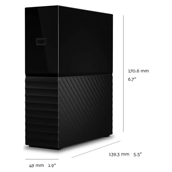 Western Digital My Book Wdbbgb0080hbk USB 3.2 3.5" 8 TB Harici Harddisk - Görsel 5