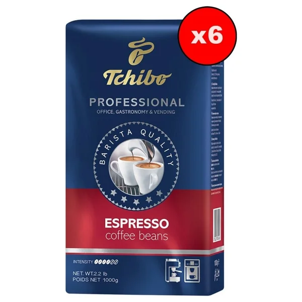 Tchibo Professional Espresso Çekirdek Kahve 1 Kg 6'lı - Görsel 2