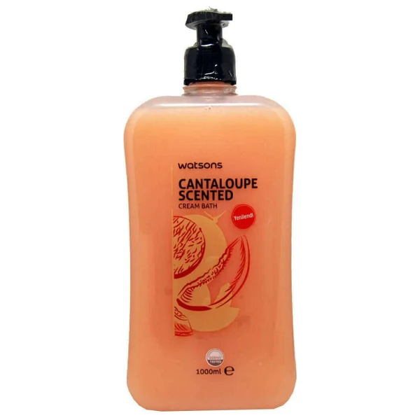 Watsons Kavun Kokusuyla Zenginleştirilmiş Cream Bath Duş Jeli 1 L Yumuşatıcı Etki - Görsel 2