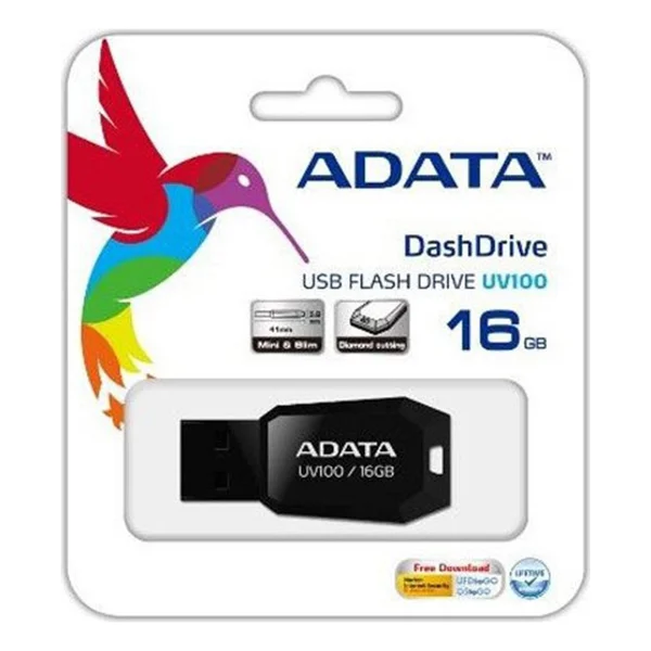 Adata 16 GB Uv100 Auv100-16g-Rbk USB Bellek - Görsel 4