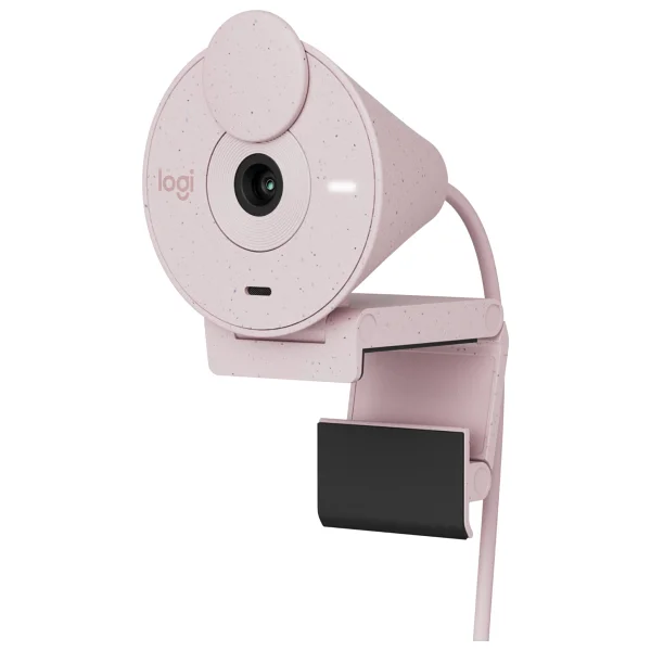 Logitech Brio 300 960-001448 Mikrofonlu Webcam Pembe - Görsel 10