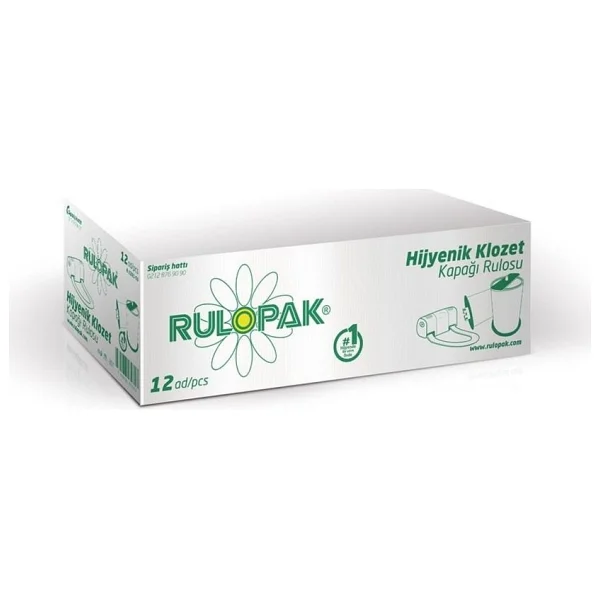 Rulopak R-2201 12'li Sensörlü Hijyenik Klozet Kapağı Rulosu - Görsel 3