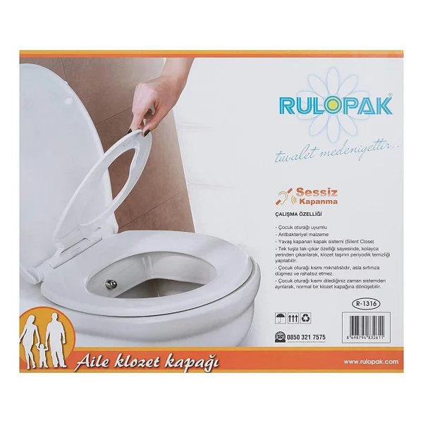 Rulopak Aile Klozet Kapağı - Görsel 3
