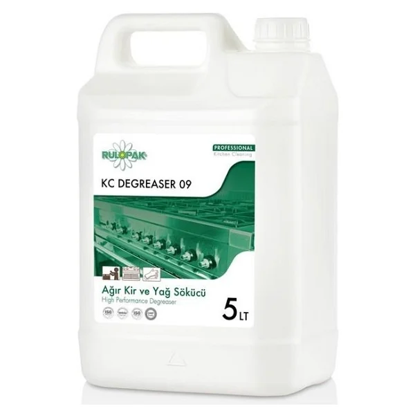 Rulopak Kc Degreaser Ağır Kir Ve Yağ Çözücü 5 Lt - Görsel 2