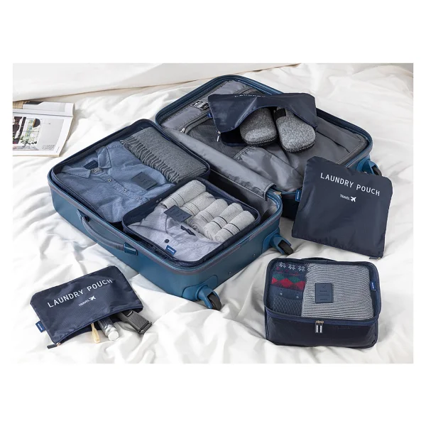 English Home Blare 6'lı Organizer Set Pudra - Görsel 8