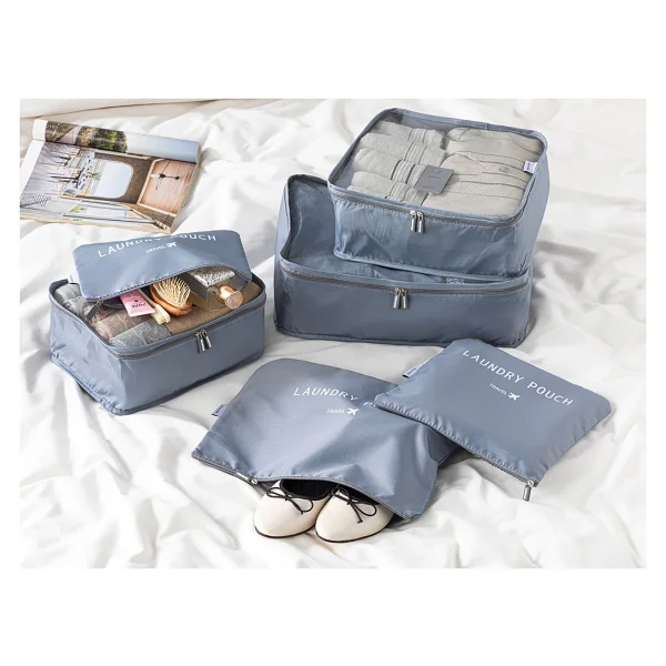 English Home Blare 6'lı Organizer Set Gri - Görsel 2