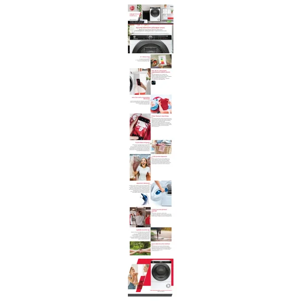 Hoover Ndph11a2tcbexs-17 Wi-Fi 11 Kg Çamaşır Kurutma Makinesi - Görsel 10