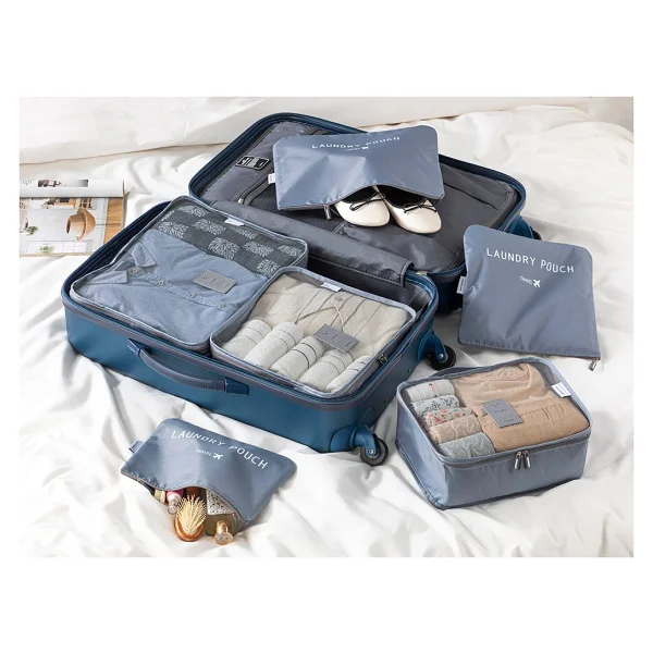 English Home Blare 6'lı Organizer Set Pudra - Görsel 7