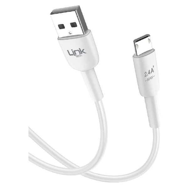 LinkTech K600 Safe 1 m Micro USB Hızlı Şarj Kablosu - Görsel 2