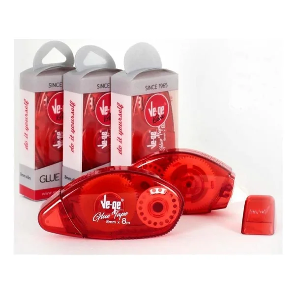 Ve-Ge Glue Tape 8 Mm X 8 M Şerit Yapıştırıcı - Görsel 7