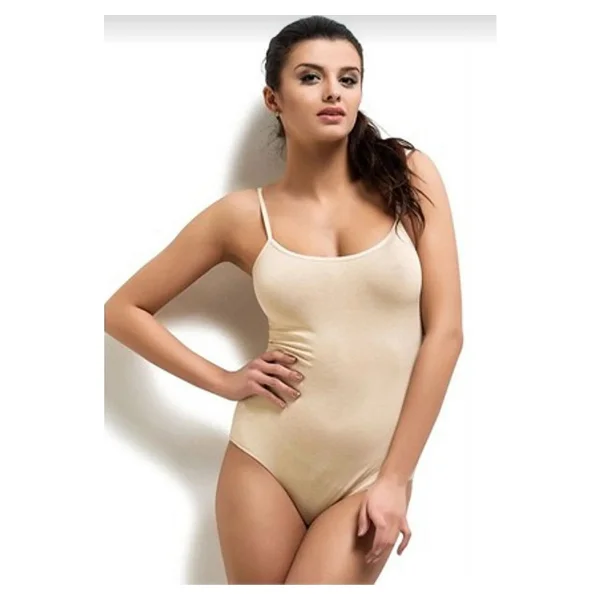 Tutku 0148 Bayan Ip Askılı Çıtçıtlı Body 6 Adet - M - Gri - Görsel 6