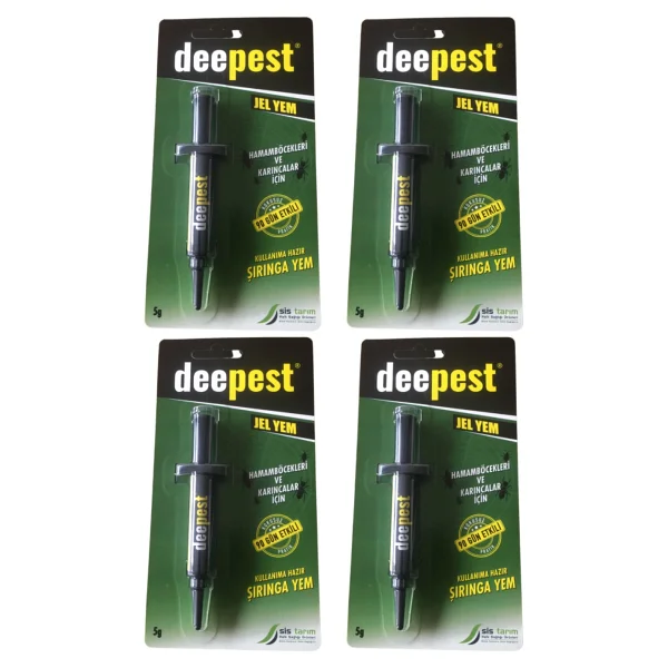Deepest Jel Yem Alman, Amerikan, Doğu Hamamböceği Ve Karınca Etkili 4 Adet - Görsel 2