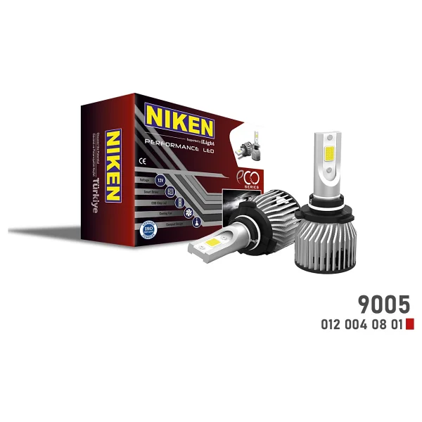 Niken Eco Serisi LED Xenon Far Ampulu H7 / H4 / H11 / H1 / H10 / 9005 / (9006) / H15 - Görsel 6