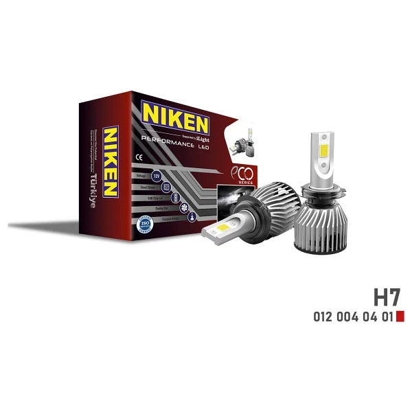 Niken Eco Serisi LED Xenon Far Ampulu H7 / H4 / H11 / H1 / H10 / 9005 / (9006) / H15 - Görsel 4