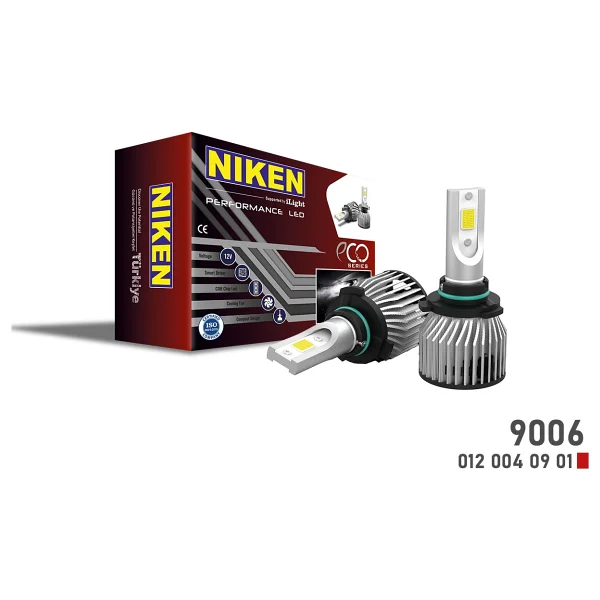 Niken Eco Serisi LED Xenon Far Ampulu H7 / H4 / H11 / H1 / H10 / 9005 / (9006) / H15 - Görsel 3