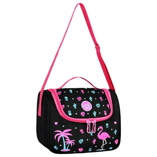 Waddell 1001 Flamingo Desenli Termoslu Beslenme Çantası - Görsel 5