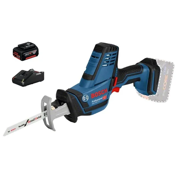 Bosch Gsa 18v-Li Tek Akülü 4 Ah Tilki Kuyruğu Testere - Görsel 4