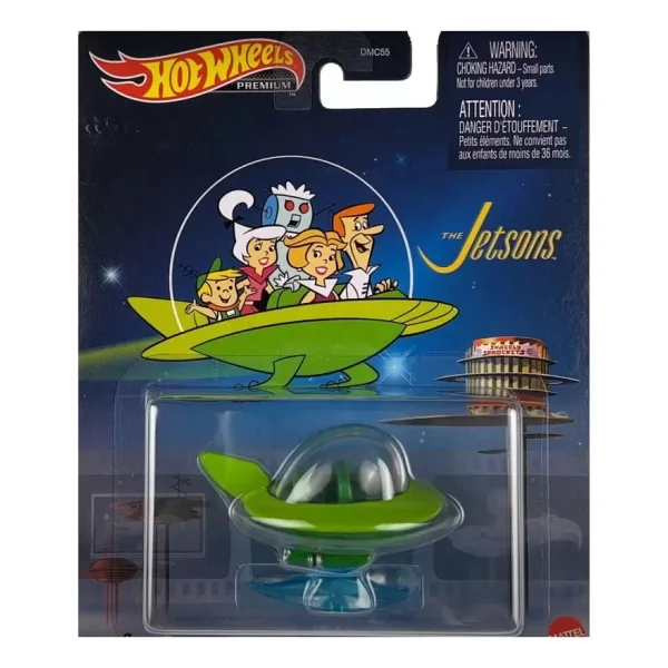 Hot Wheels Premium Gösteri Dünyası Araçları The Jetsons Hkc26 - Görsel 3