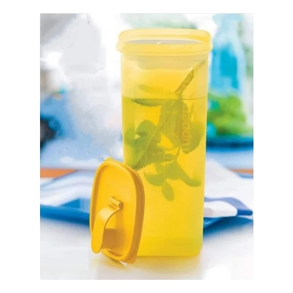 Tupperware Çok Amaçlı Sürahi 2 Lt Sarı Gıda Saklama Kavanozu - Görsel 2