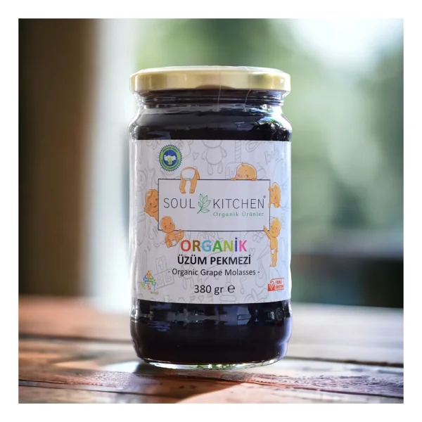 Soul Kitchen 380 Gr Organik Bebek Üzüm Pekmezi - Görsel 9