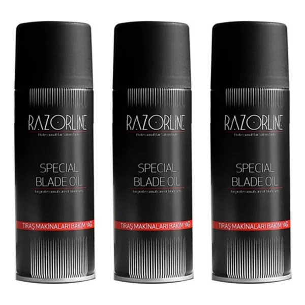 Razorline Tıraş Makinesi Bakım Yağı 200 ml 3'lü - Görsel 4