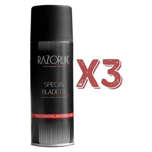 Razorline Tıraş Makinesi Bakım Yağı 200 ml 3'lü - Görsel 2