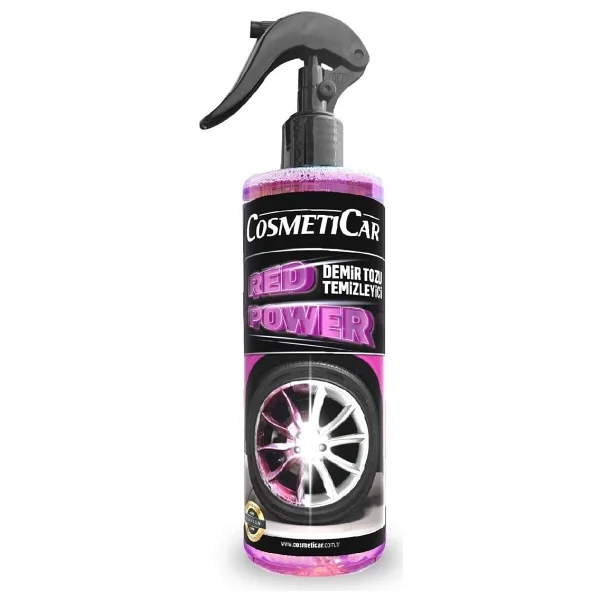 Cosmeticar Red Power Demir Tozu Temizleyici Jant,Kaporta,Cam Demir Tozu Sökücü - Görsel 2