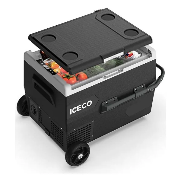 Iceco K65S 12-24 V 65 lt Aküsüz Kompresörlü Araç Buzdolabı - Görsel 4