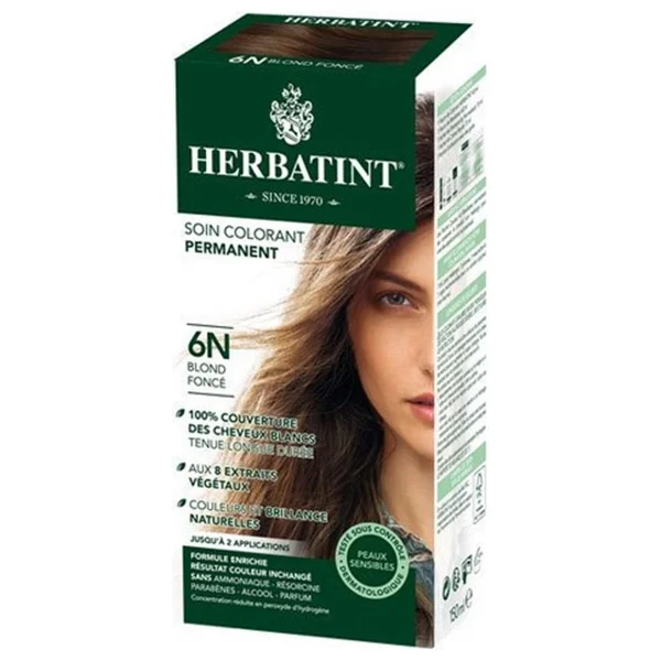 Herbatint Kalıcı Bitkisel 6n Blond Fonce Saç Boyası - Görsel 8