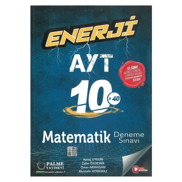 Palme Yayınevi Ayt Enerji 10 Matematik Deneme Sınavı - Görsel 2