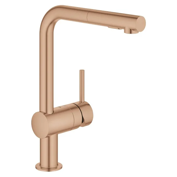 Grohe Minta 30274dl0 Brushed Warm Sunset Tek Kumandalı Mutfak Bataryası - Görsel 2