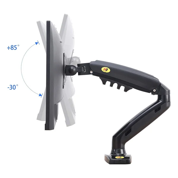 North Bayou F80 17-30 İnç Tek Kollu Amortisörlü Monitör Standı - Görsel 3