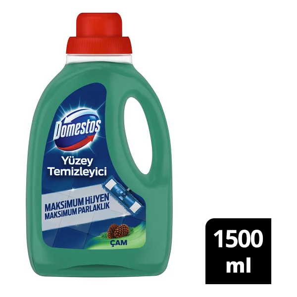 Domestos Tüm Zeminlerde Çam Yüzey Temizleyici 1.5 Lt - Görsel 9