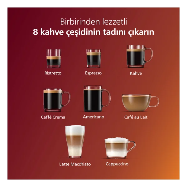 Philips 4300 Serisi Lattego Ep4346/70 Tam Otomatik Espresso Makinesi - Görsel 8