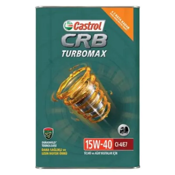 Castrol Crb Turbomax 15w-40 Cı-4/E7 18 Lt Motor Yağı - Görsel 5
