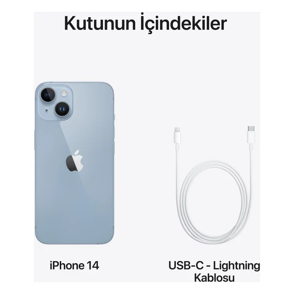 iPhone 14 256 GB Mavi - Görsel 9