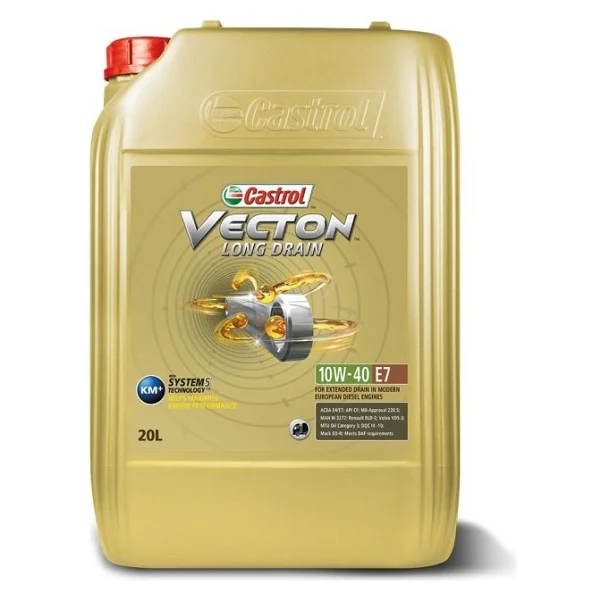 Castrol Vecton E4/E7 10w-40 20 Lt Motor Yağı - Görsel 4