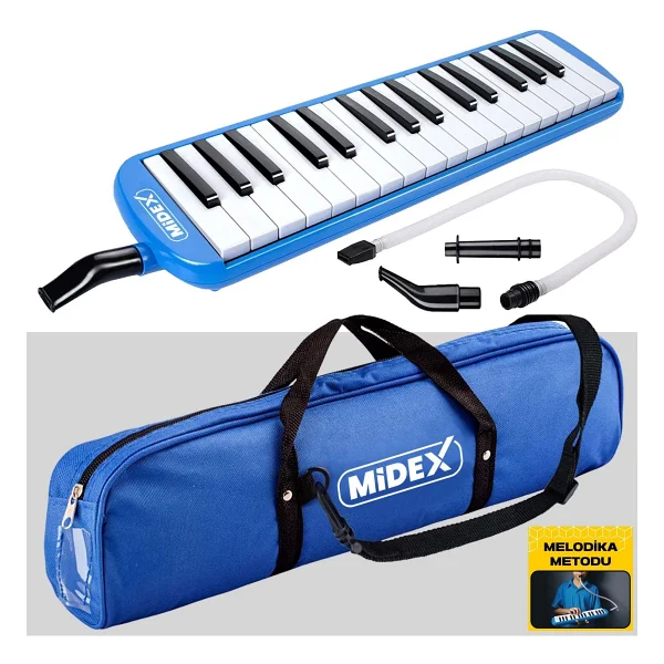 Midex Ml-32bk Çantalı Siyah 32 Tuşlu Melodika - Görsel 7