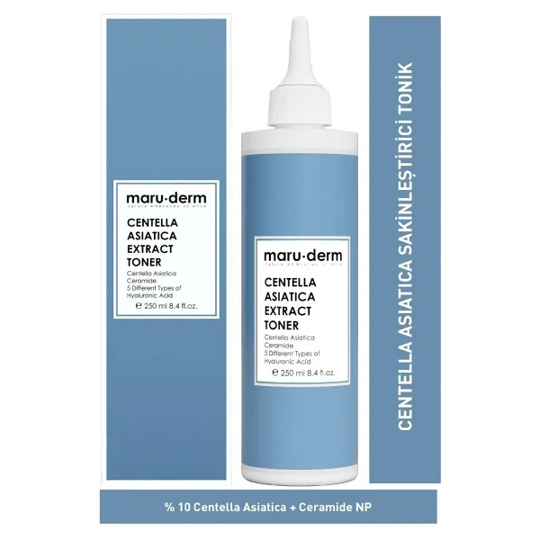 Maru.Derm Centella Asiatica Yatıştırıcı Ve Ceramide Nemlendirici Tonik 250 Ml - Görsel 6
