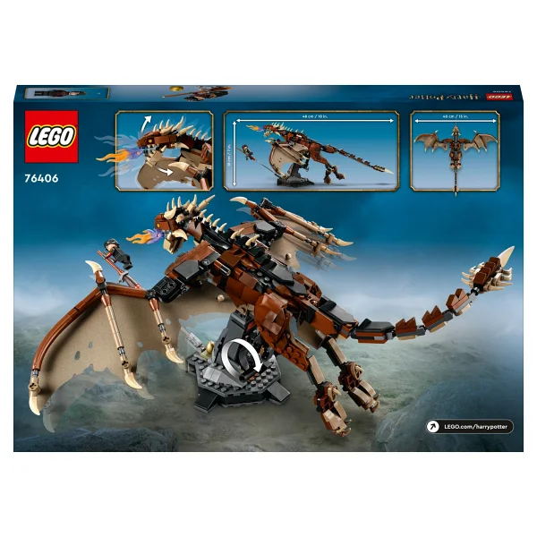 Lego 76406 Harry Potter Macar Boynuzkuyruk Ejderhası - Görsel 3