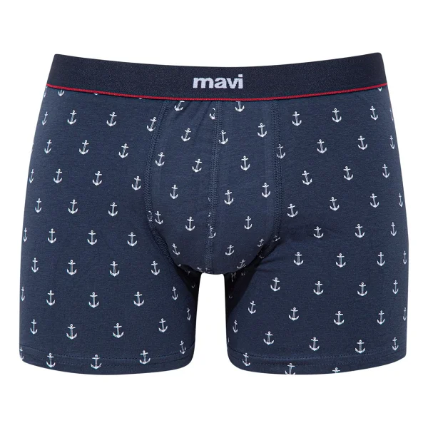 Mavi Baskılı Lacivert Boxer 0910735-30717 - Görsel 6