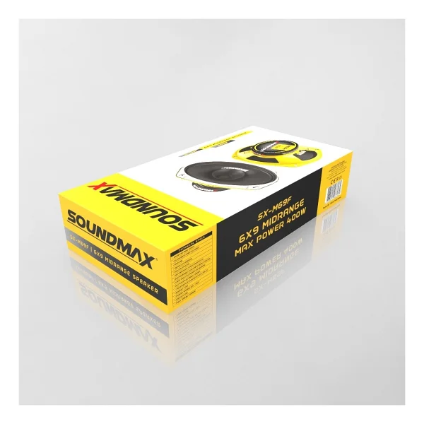 Soundmax Sx-M69f 400 W Midrange Oto Hoparlör - Görsel 2