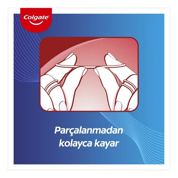 Colgate Total Profesyonel Diş Eti Sağlığı Nane Aromalı 50 M 3 Adet Diş İpi - Görsel 6