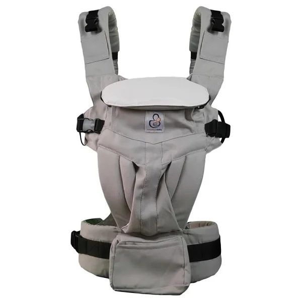 Solomombaby Gri Her Yöne Ergonomik Kanguru - Görsel 3