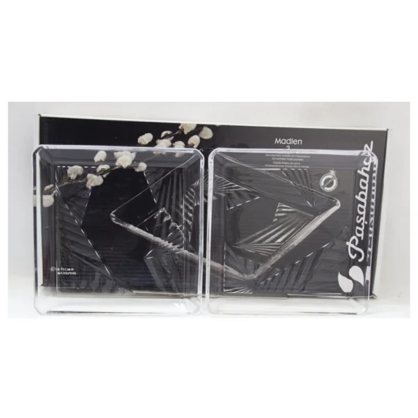 Paşabahçe Madlen 68307 2'li 15 Cm Kare Pasta Tabağı - Görsel 3